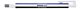 Tombow Precision eraser MONO zero, nabvulbulbaar vierkant 2,5 mm x 5 mm, blue/white/black,