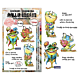 AALL & Create Pun & Paws A6 Stamp Set Tottaly Un-frog-gettable (AALL-TP-1406)