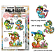 AALL & Create Pun & Paws A6 Stamp Set Born To Blend In (AALL-TP-1412)
