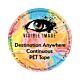 Visible Image Tomorrow's Memories PET Tape Destination Anywhere Continuous (5cmx5m) (VIS-DEA-PT)