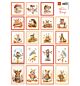 Knipvel A4, autumn stamps