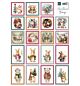 Knipvel A4 Christmas Stamps