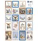 Knipvel A4 Winter stamps 