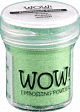 Wow! Embossing Powder Fluorescent Colours Green - 15ml Jar    