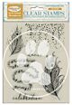 Stamperia Masquerade Clear Stamps Feathers (WTK211)