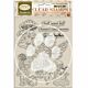Stamperia Whispering Woods Clear Stamp Mushrooms and Fairies  (WTK225)
