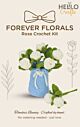 Forever Florals - White Roses