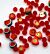 Katsuki Smileys & beads, Red