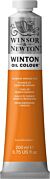 Winsor & Newton Winton Oil Colour 200ml Cadmium Orange Hue