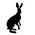 Lavinia stamp  Standing Hare