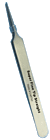 Pincet stainless steel super fijn recht 12,3 cm  12080-8022