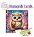 Dotty Designs Diamond Cards, Kleurrijke uil