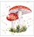 Servetten 5pcs 33x33cm Painted fly agaric