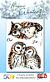 Studio EELZ Clear Stamps  Magical Winter 1 Omniscient Owl