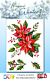 Studio EELZ Clear Stamps  Magical Winter 1 Perfect Poinsettia