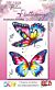 Studio EELZ Clear Stamps Petals & Flutterings Breathtaking Butterflies 