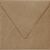 Papicolor envelop vierkant 140x140mm recycling bruin (323) 6 st