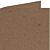 Papicolor dubbele kaart vierkant 132x132mm recycling bruin (323) 6 st
