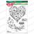 Penny Black HEART BLOOM (CEAR STAMPS)