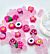 Katsuki Smileys & beads, Pink