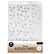 SL Acetate sheet Snowflakes Silver Essentials nr. 17
