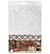 SL Acetate sheets Plaid and Snow Cottage Christmas nr.23 - 6 Sheets