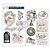 Prima Marketing Serene Petals Chipboard Stickers Garden Whispers (15pcs) (671235)