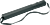 Tekenkoker zwart, Ø 7,5cm.  60-100cm