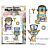 AALL & Create Steam & Wonder A7 Stamp Sets Precision Paws by Janet Klein (AALL-TP-1373) 