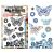 AALL & Create Cercle De Couleurs A6 Stamp Sets Papillons by Azoline (AALL-TP-1462) 