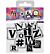 ABM Paper Elements B&W Alphabet Art by Marlene nr. 56 - 74 Elements