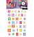 ABM Clear Stamp A to Z Art by Marlene nr. 967