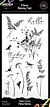 Arden Creative Maker Series 4x8 Inch Clear Stamp Set Fine Ferns (ACSCS0030)