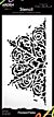 Arden Creative Frosted Flake 4x8 Inch Stencil (ACSST0007)