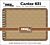 Crealies Double card Notebook 14,5 x 10,5