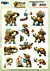 3D Cutting Sheet - Berries Beauties - Cute Animals - Turtles