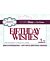 Sue Wilson Craft Die Mini Expressions Art Deco Birthday Wishes (CEDME144)