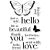 Memory Box Clear Stamp Sets Hello Butterfly clear stamp set