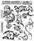 Pre-order Tim Holtz Cling Stamps 7
