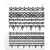 Stampers Anonymous Crochet Trims Tim Holtz Cling Stamps (CMS480)