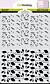 CraftEmotions Stencil Duo Colour patroon Nr.9 2xA6 Xmas 