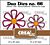 Crealies Duo Dies Open Flowers no. 28 CLDD66 31 x 31 mm + 41 x 41 mm