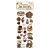 Stamperia Coffee and Chocolate Rub-On 4x8,5 Inch Vintage Sweet Moments (DFLRB194)