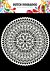 Dutch Doobadoo Mask Art Mandala rond 2 470.784.087 150x150mm