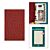 Spellbinders Turn the Page 3D Embossing Folder Number Field by Esther Glas (E3D-186)