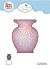 Elizabeth Craft Designs Bohemian Rose Die Delicate Fancy Vase (2311)