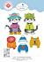 Meet the Cats Die Cat Clothing Accessories by Cute & Whimsical (2372) - Meet the Cats Die Cat Clothing Accessories by Cute & Whimsical (2372)