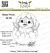Lesia Zgharda Design Stamp “Little Duckling in the Egg”