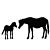 Lavinia Stamps  Horse and Foal