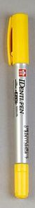 Sakura IDenti Pen dubbele punt Geel